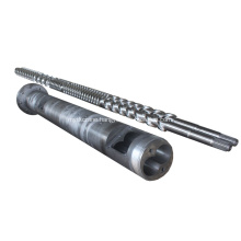 Bausano MD 88/19 parallel twin screw barrel for PVC pipe